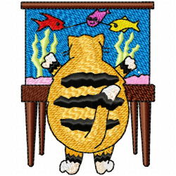 Cats Embroidery Design 6 Cats Embroidery Design 6